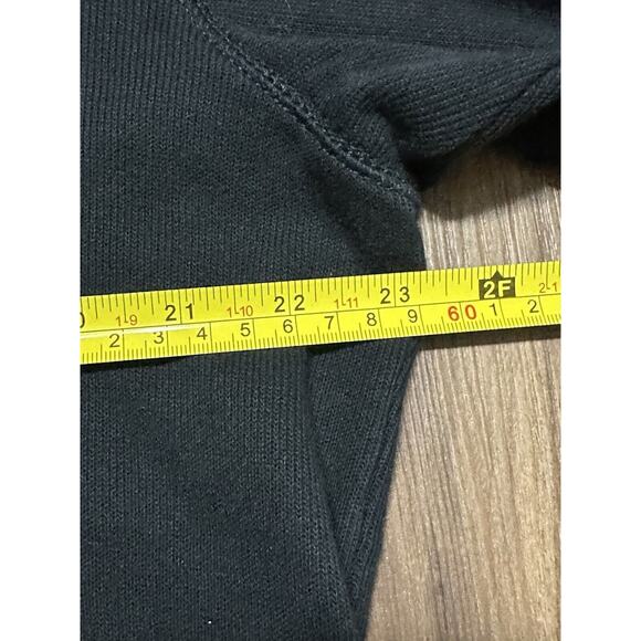 Hugo Boss Quarter Snap Henley Shirt Pullover Mock Neck Black Men's Sz L - Picture 6 of 8